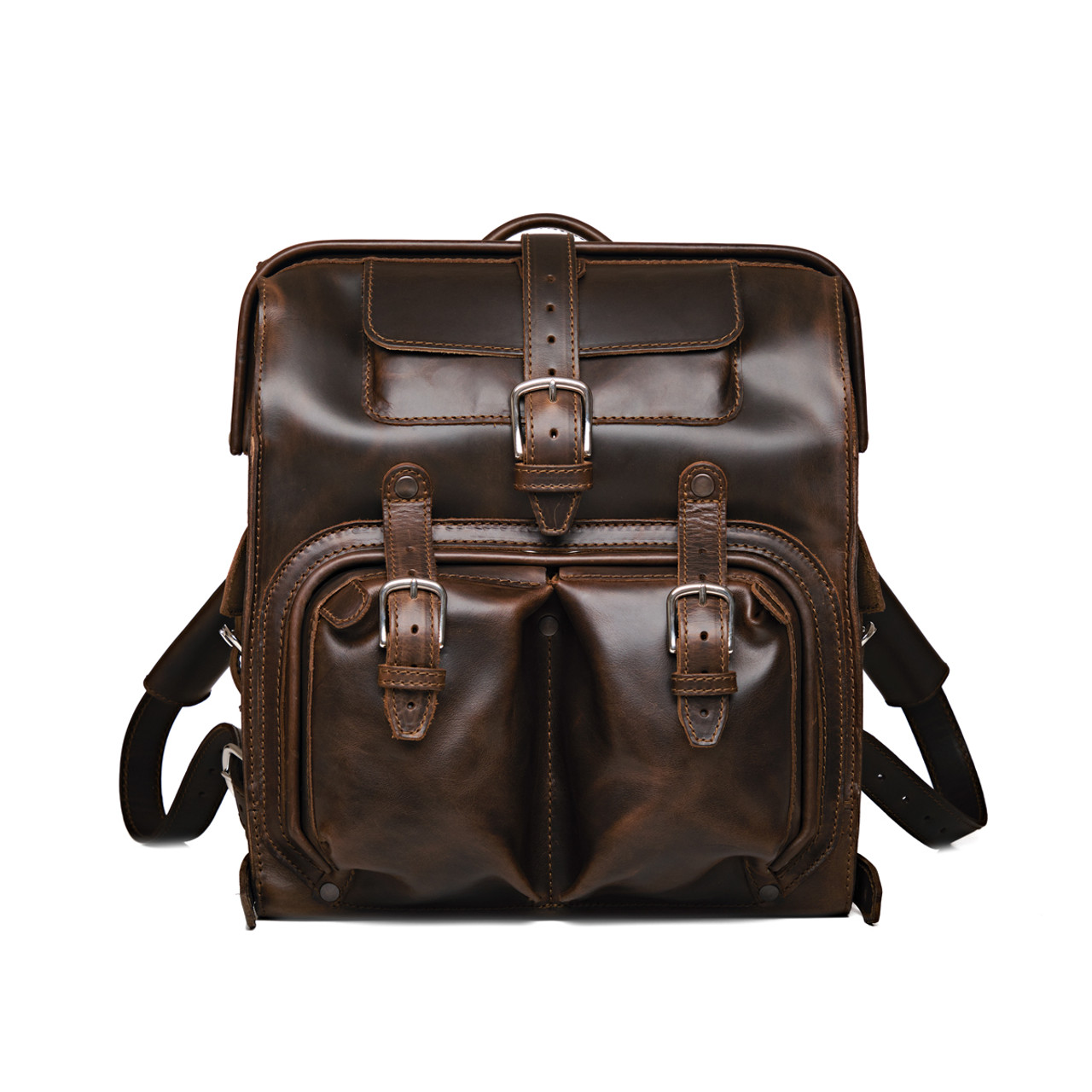 Image 2 of article Big Mouth Full-Grain Leather Backpack