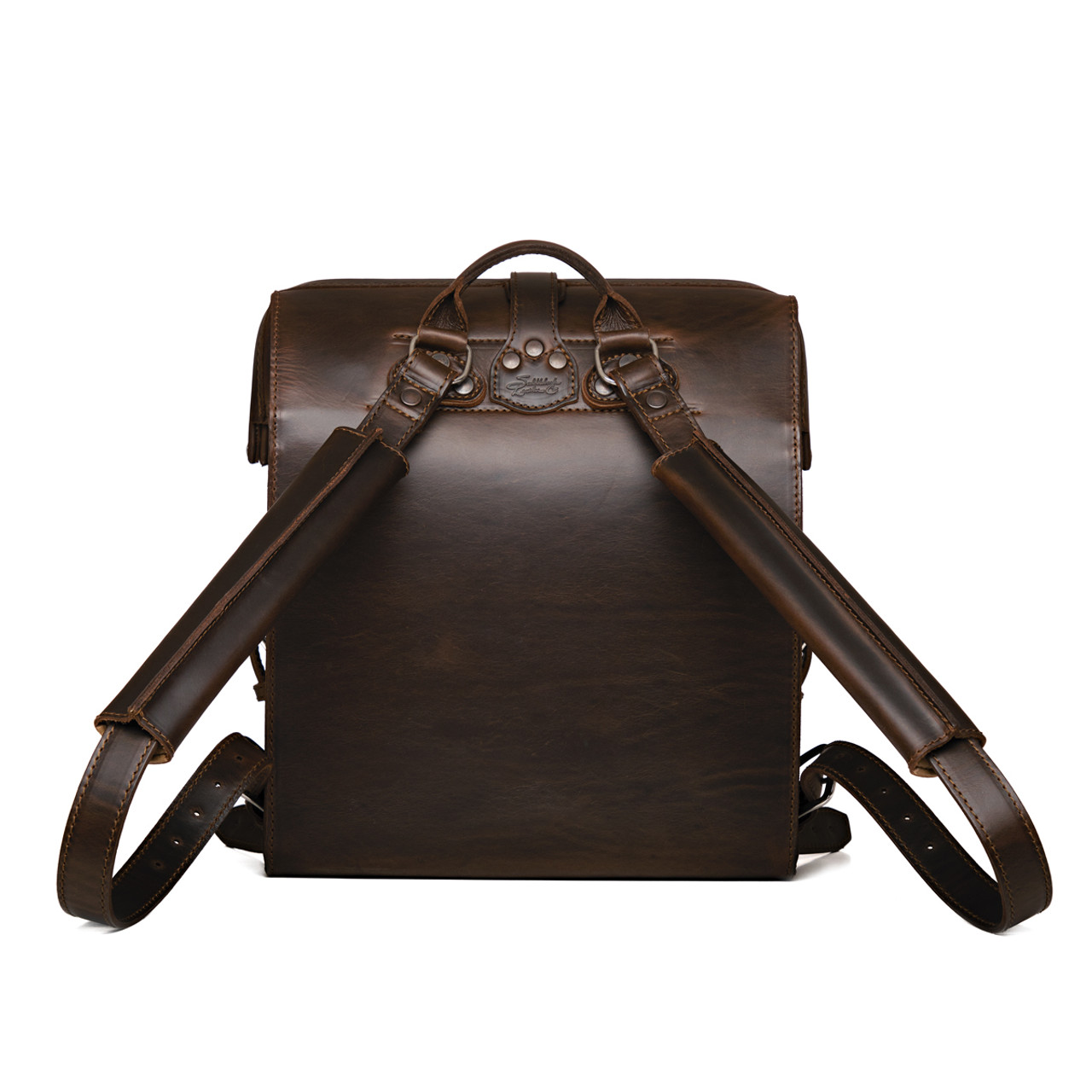 Image 3 of article Big Mouth Full-Grain Leather Backpack